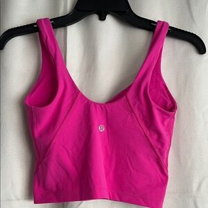 Lululemon Align Tank Top Hot Pink Size 2